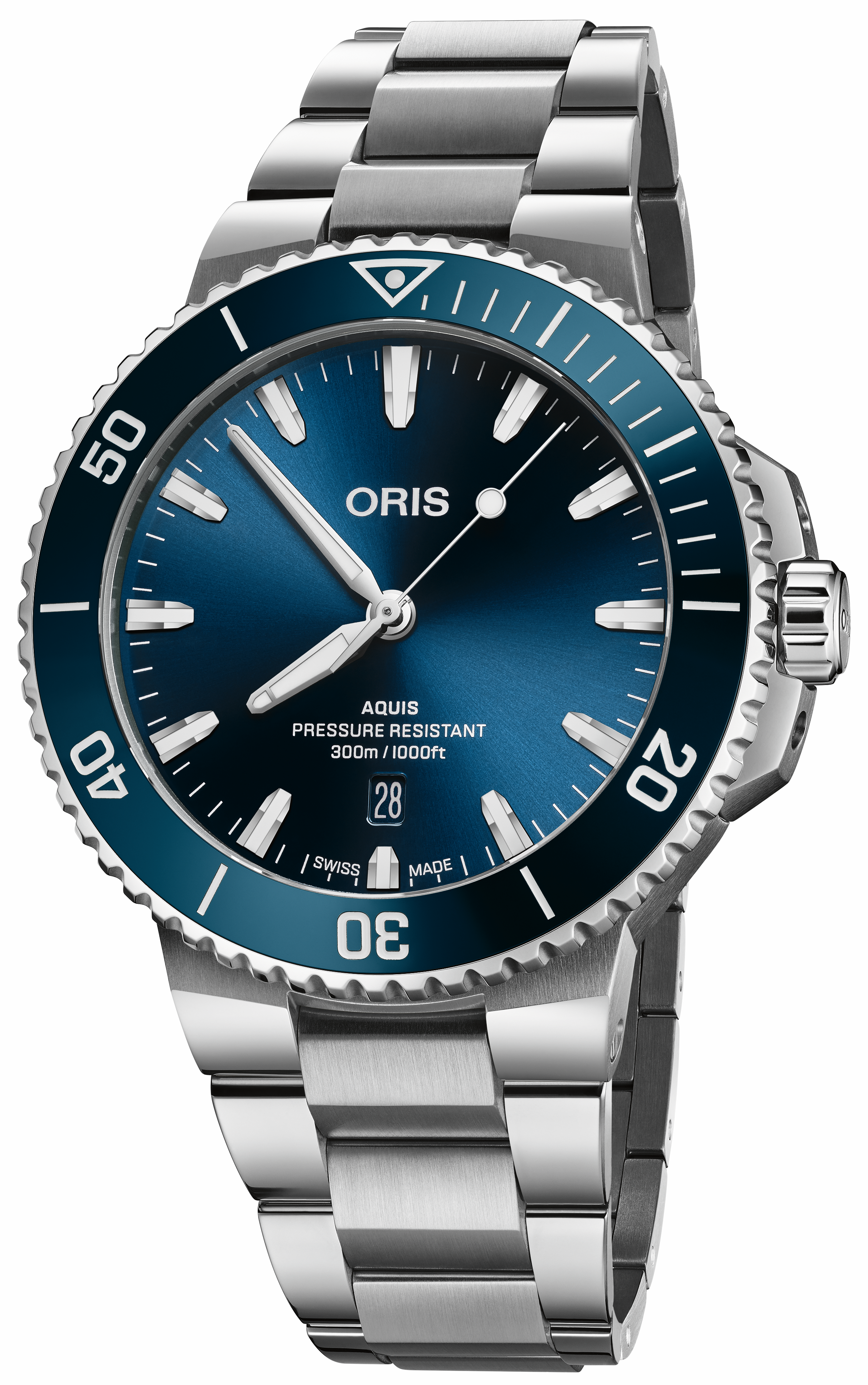 ORIS  Мужские швейцарские часы, автоматический механизм, сталь, 43,5 мм